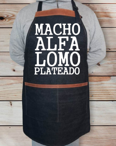 Macho Alfa Lomo Plateado